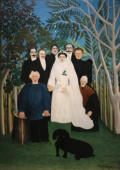 The Wedding Party Henri Rousseau